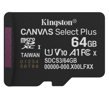 Karta pamięci KINGSTON 64GB microSDXC Canvas Select Plus SDCS3/64GB